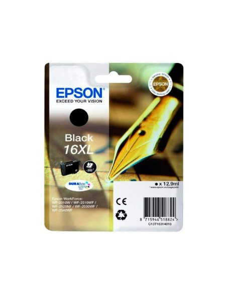C13T16314010 CARTUCHO EPSON WF2010/2510 16X NG. 500 PG.
