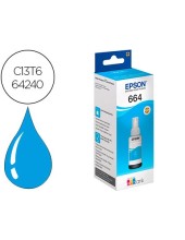 C13T664240 EPSON ECOTANK L355/L555 BOTE CIAN