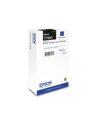 C13T756140 CARTUCHO EPSON WF-8010DW T7561 NG. 2500 PG