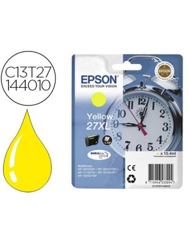 C13T27144012 CARTUCHO EPSON WF-3620/7110 27XL AM. 1100 PG.