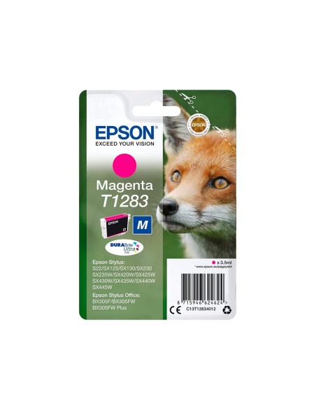 C13T12834012 CARTUCHO EPSON S22/SX125 T1283 MAG 170 PG.