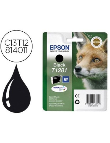 C13T12814012 CARTUCHO EPSON S22/SX125 T1281 NG. 170 PG.