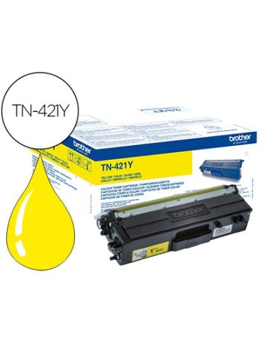 TN-421Y TONER BROTHER AM. 1800 PG.