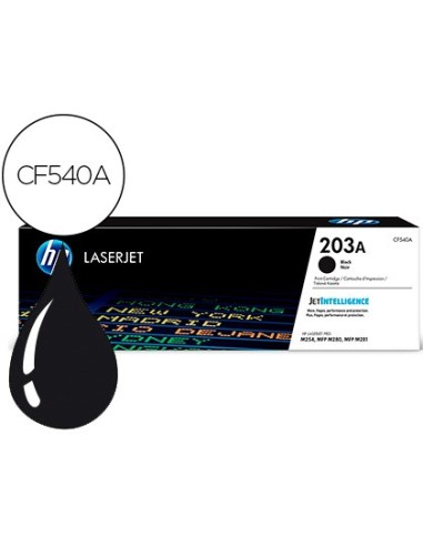 CF540A TONER HP Nº 203A NG. 1400 PG.