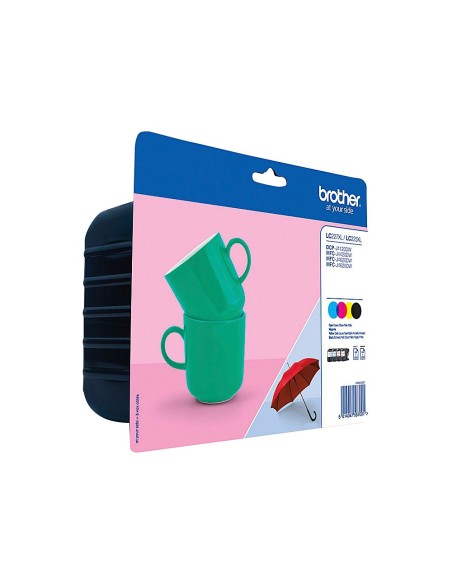 LC-227XLVALBP CARTUCHO BROTHER RAINBOW PK. ALTA CAP. 1200 PG.