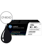 CF410XD TONER HP Nº 410X NG. PK. 2UD. 6500 PG.