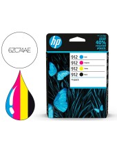 6ZC74AE CARTUCHO HP Nº 912 MULTIPACK 315 PG.