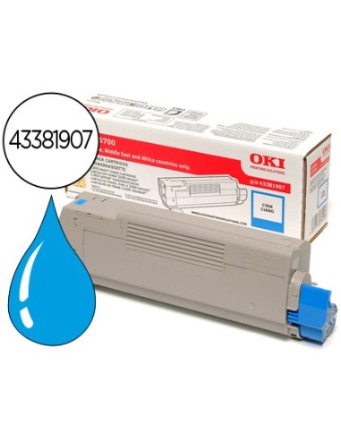 43381907 TONER OKI C5600/C5700 CIAN 2000 PG.