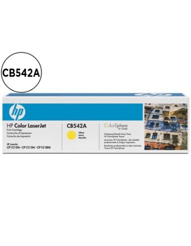 CB542A TONER HP Nº 125A AM. 1400 PG.