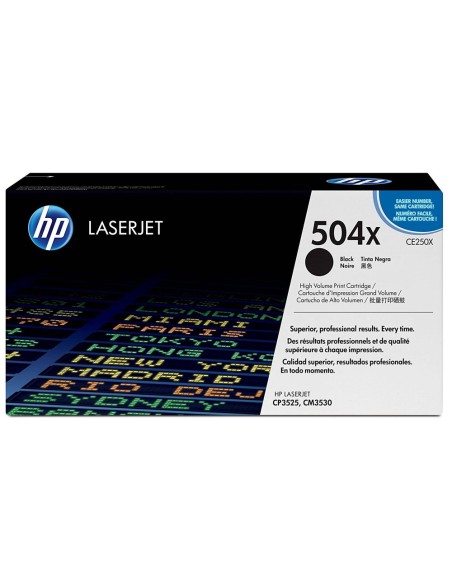 CE250X TONER HP Nº 504A NG. 10500 PG.