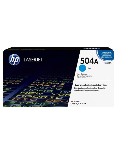 CE251A TONER HP Nº 504A CIAN 7000 PG.