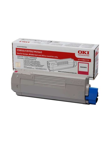 43865722 TONER OKI C5850/C5950 MAG. 6000 PG.