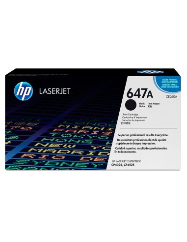 CE260A TONER HP Nº 647A NG. 8500 PG.