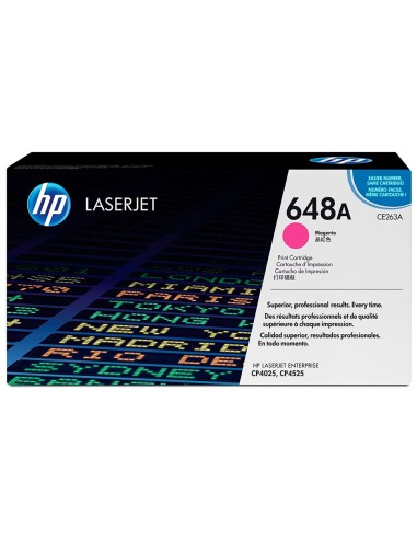CE263A TONER HP Nº 648A MAG. 11000 PG.