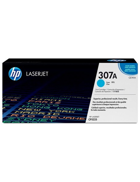 CE741A TONER HP Nº 307A CIAN 7300 PG.