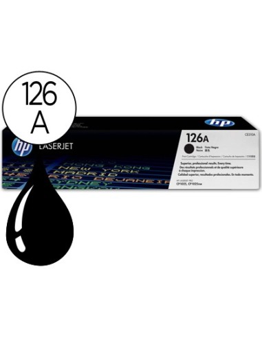 CE310A TONER HP Nº 126A NG. 1200 PG.