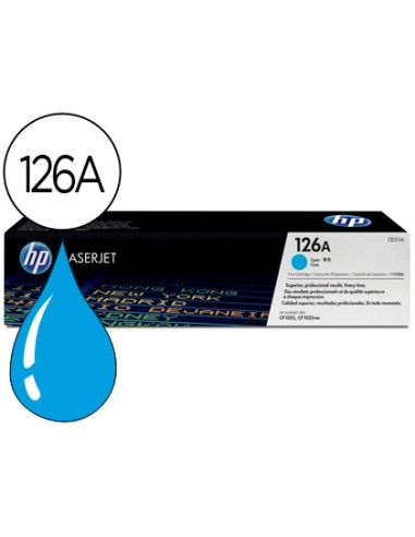 CE311A TONER HP Nº 126A CIAN 1000 PG.