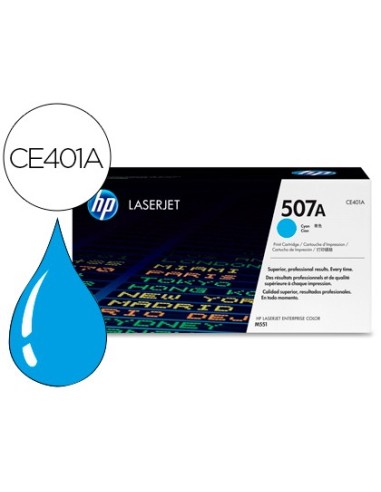 CE401A TONER HP Nº 507A CIAN 6000 PG.