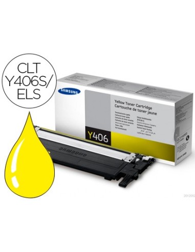 SU462A TONER SAMSUNG CLT-Y406S/ELS AM. 1000 PG.