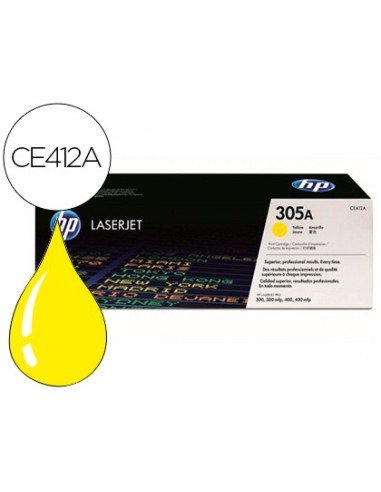 CE412A TONER HP Nº 305A AM. 2600 PG.