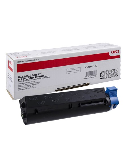 45807106 TONER OKI B412DN/432DN NG. 7000 PG.