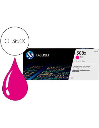 CF363X TONER HP Nº 508X MAG. 9500 PG.