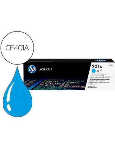 CF401A TONER HP Nº 201A CIAN 1400 PG.