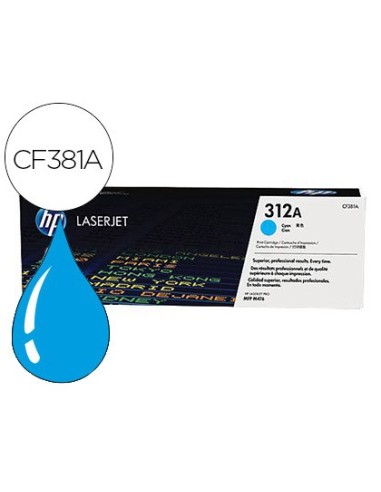 CF381A TONER HP Nº 312A CIAN 2700 PG.