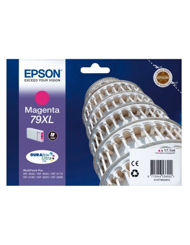 C13T79034010 CARTUCHO EPSON T7903 WF-4630/4640 79XL MG. 2000 PG.
