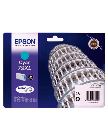 C13T79024010 CARTUCHO EPSON T7902 WF-4630/4640 79XL CIAN 2000 PG.