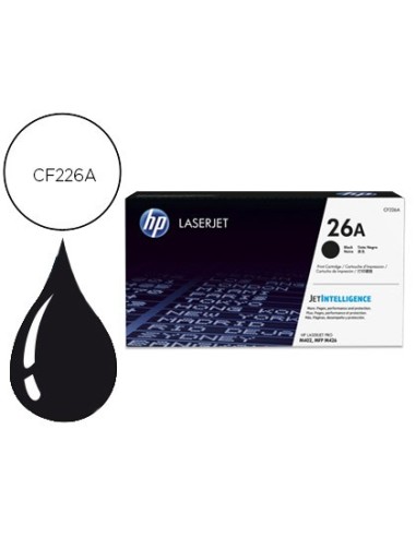 CF226A TONER HP Nº 26A NG. 3100 PG.