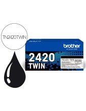 TN2420TWIN TONER BROTHER DCPL2510/ 2530/2550/HLL2375 NG.3000 PG..2 UD