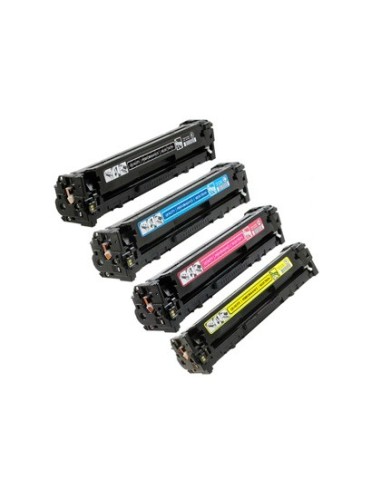 CF210X TONER CLOVER HP CF211A/CF213A/CF212A  MULTIPACK 2400 PG. COMP.