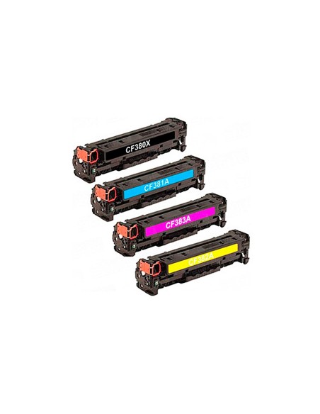 CF210X TONER CLOVER HP CF211A/CF213A/CF212A  MULTIPACK 2400 PG. COMP.
