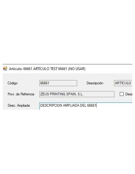 ARTÍCULO TEST 66661 (NO USAR)