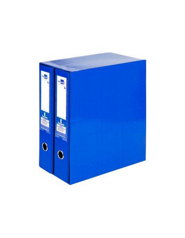 MODULO 2 ARCHIVADORES PAL. LIDERPAPEL FL FORRADO RADO LOMO 75MM AZ.