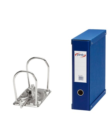 MODULO PARDO 1 ARCH.PALANCA FL.2AN.70MM AZ 350X100X290MM