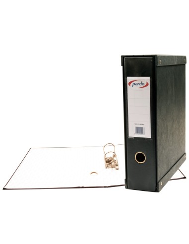 MODULO 1 ARCHIVADOR PALANCA  PARDO FL FORRADO RADO LOMO 70MM NG.