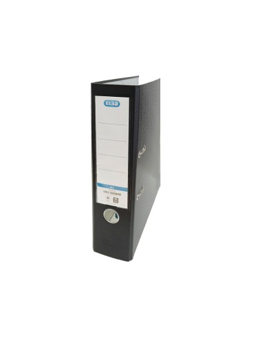 ARCH.PAL.ELBA CARTON FORRADO PVC C/ RADO TOP FL. LOMO 80 MM NG.