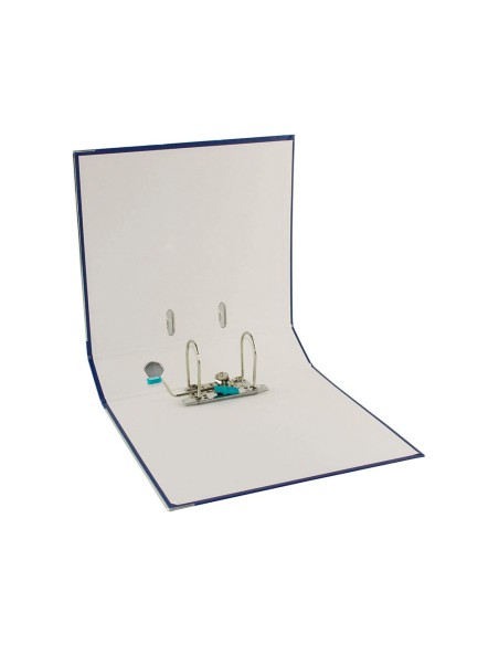 ARCHIVADOR PALANCA ELBA TOP CARTON COMPACTO PP. RADO A4 L.80MM AZ.