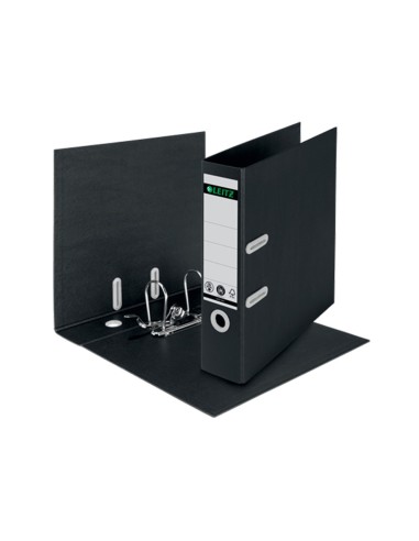 ARCHIVADOR PALANCA A4 FORRADO RADO LOMO 80MM LEITZ RECICLADO NG.