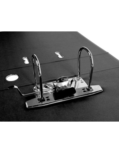 ARCH.PAL.LIDERPAPEL C.FORRADO DIN A4 NG.C/RADO LOMO 75 MM