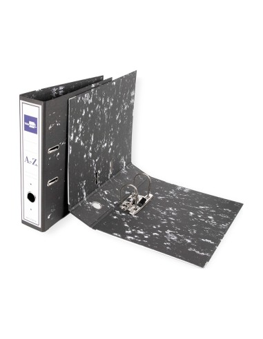 ARCH.PALANCA CARTON FORRADO DIN A4 JASPEADO NG.SIN CAJA-CON RADO