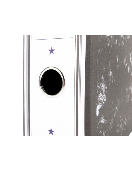 ARCH.PALANCA CARTON FORRADO DIN A4 JASPEADO NG.SIN CAJA-CON RADO