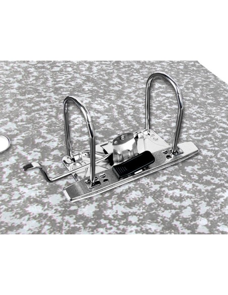 ARCH.PAL.LIDERPAPEL C.FORRADO FL.JASPEADO GRIS SIN CAJA C/RADO CLASSI