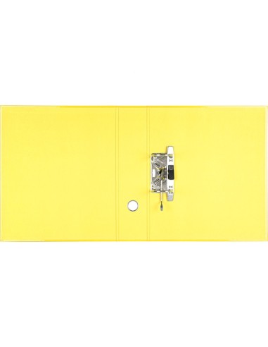 ARCH.PAL.LIDERPAPEL C.FORRADO DIN A4 AM.SIN CAJA LOMO 80 MM COL