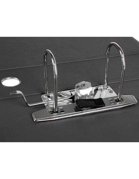 ARCH.PAL.LIDERPAPEL C.FORRADO DIN-A4 NG.SIN CAJA LOMO 80 MM COLOR