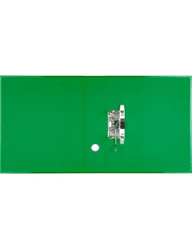 ARCH.PAL.LIDERPAPEL C.FORRADO DIN A4 VER SIN CAJA LOMO 80 MM COLOR SY