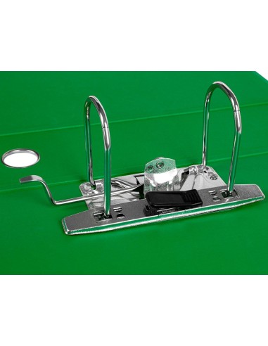 ARCH.PAL.LIDERPAPEL C.FORRADO DIN A4 VER SIN CAJA LOMO 80 MM COLOR SY