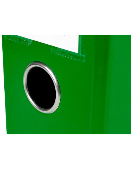 ARCH.PAL.LIDERPAPEL C.FORRADO DIN A4 VER SIN CAJA LOMO 80 MM COLOR SY